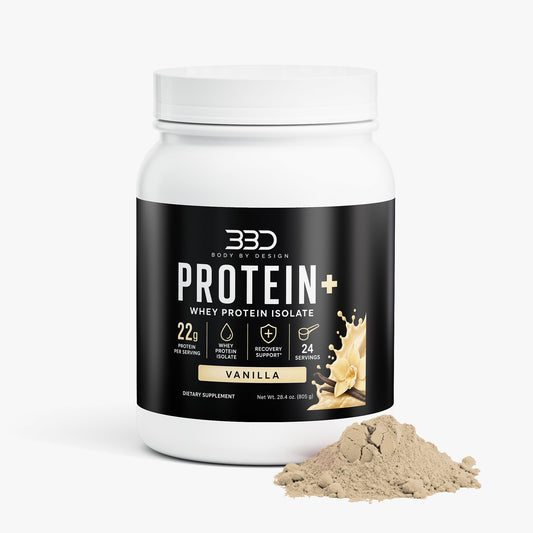 Body By Design Protein+ — Vanilla Whey Protein Isolate